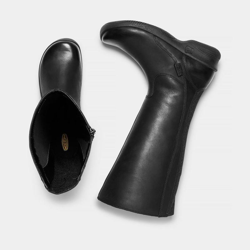 Keen Boty Dámské | Boty Keen Bern Baby Bern II Tall Černé (WGYP-65407)